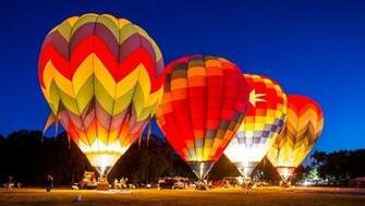 The Mursboro Pulsea Drift Over Franklin Hot Air Balloon