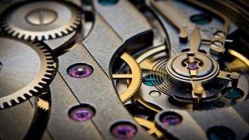 Mechanical Gears Movement Watch Time Wallpaper