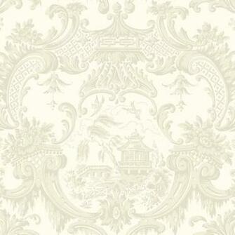 Chippendale China Ivory Wallpaper Archive Anthology Cole Son