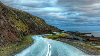 Road Around Iceland Wallpaper