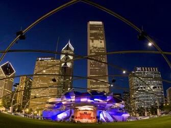 Millennium Park Chicago Illinois World Wallpaper Collection