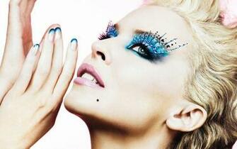 Kylie Minogue Deviant Eye Make Up Desktop Wallpaper