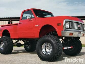 At This Enormous Chevy C10 Pick Up Chevrolet