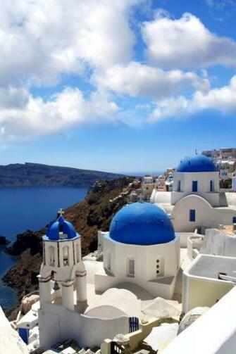 Oia Greece Santorini Wallpaper In
