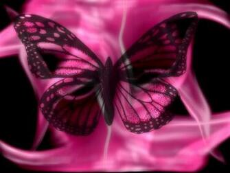 Butterfly Pink Wallpaper Desktop Background