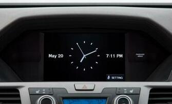 Displaying Image For Honda Accord Clock Wallpaper