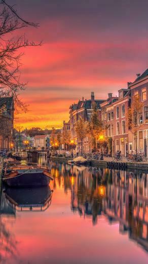 Wallpaper Netherlands Holland Canal River