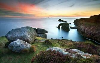 Lands End Cornwall Widescreen Wallpaper Wide Net