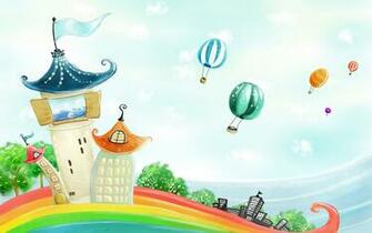 Summer Illustration Wallpaper