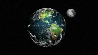 Space Stars Planets Zamlya Moon Earth Wallpaper