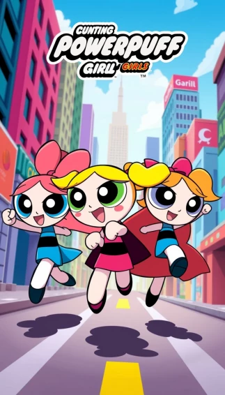 Powerpuff Girls Phone Wallpaper