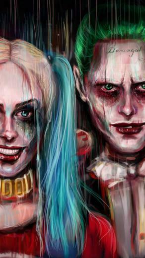 Free download Joker and Harley Quinn Phone Wallpapers Top ...