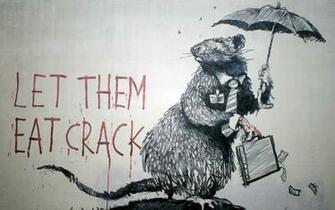 Banksy Rat Parachuting New York