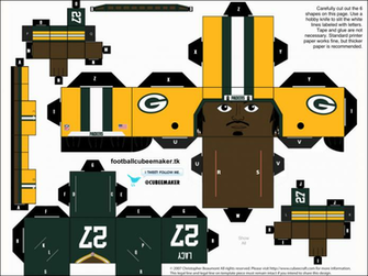 Eddie Lacy Packers Cubee By Etchings13