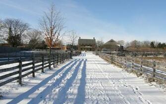The Firestone Farm At Greenfield Village Decorated For Christmas As