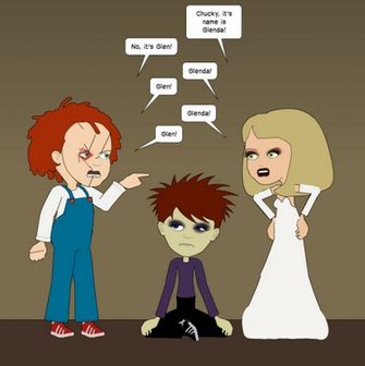 Chucky Vs Tiffany By Marluxiafan11