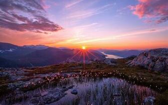 Mountain Sunset Wallpaper Image Lal Earth In