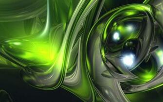 Green Abstract HD Wallpaper