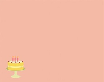 Candles BirtHDay Party Celebration Background For Powerpoint Template