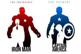 Iron Man And Captain America Wallpaper