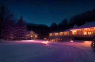 Blinking Christmas Lights Wallpaper