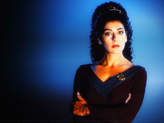 Counselor Deanna Troi Wallpaper