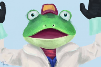 Slippy Toad Starfox By Cc3theartist