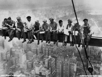 Lunch Atop A Skyscraper Charles C Ebbets