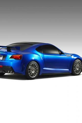Cars Subaru Brz Concept Sti iPad iPhone HD Wallpaper