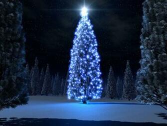Desktop Wallpaper Of Magnificent Christmas Tree Computer