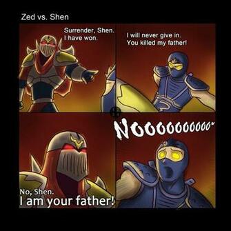 Lol Zed Vs Shen By Phsueh