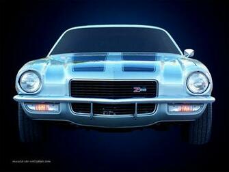 Camaro Z28 Wallpaper Green Sport Coupe Front