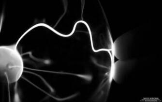 Plasma Ball Wallpaper Kicking Designs