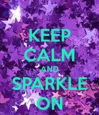 Keep Calm And Sparkle On Carry Image Generator