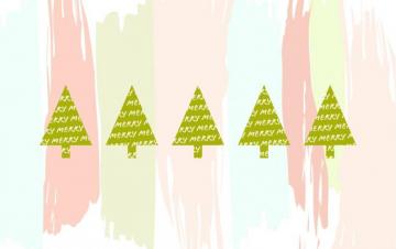 Festive Christmas Holiday Desktop Wallpaper Screensaver Tree