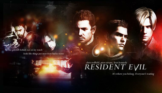 Resident Evil Wallpaper V3 Chris Piers Leon By