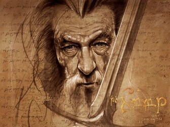 Net The Hobbit Gandalf Artwork Jpg