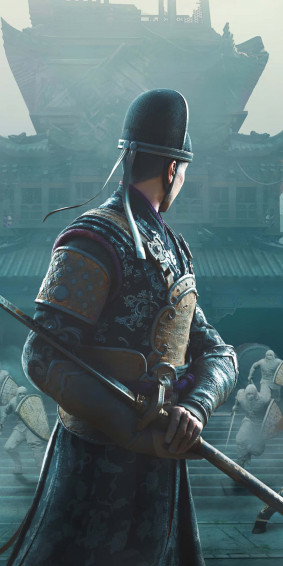 Pixel For Honor Game Character Zhanhu Background Wallpaper