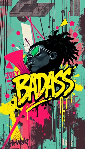 Joey Badass Phone Wallpaper