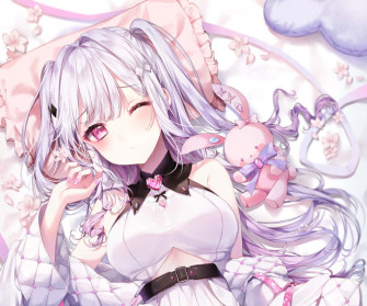 Cute Animal Anime Achtergronden Wallpaper