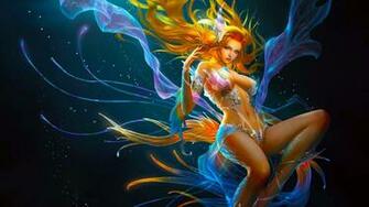 Watergrl League Of Angels Wallpaper Wallpaper13