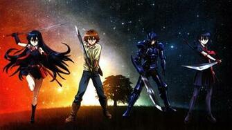 Tatsumi Akame Wave Kurome Wallpaper By Weissdrum On