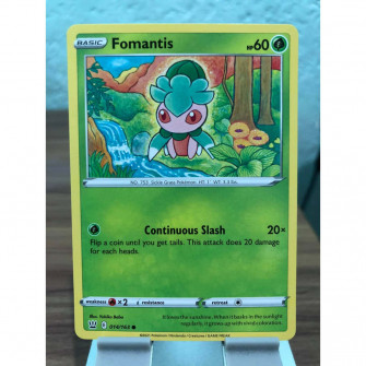 Pok Mon Fomantis Card Wallpaper