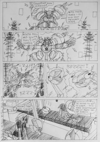 Elecman Spark In The Dark S1e5p48 Penwork By Judynator Aka