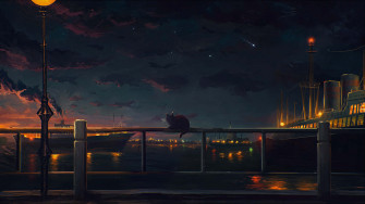 Anime Night Wallpaper