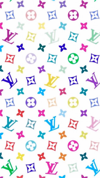 Colorful Louis Vuitton Pattern iPhone Wallpaper