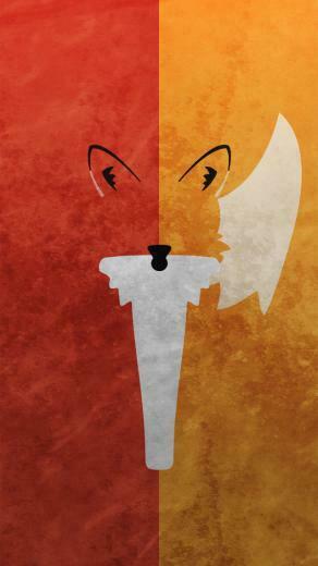 Artistic Fox iPhone Wallpaper