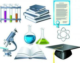Biochemistry Theme Icon Vector 4vector
