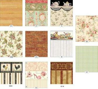 Itsy Bitsy Mini Wholesale Retail Dollhouse Wallpaper Accessories