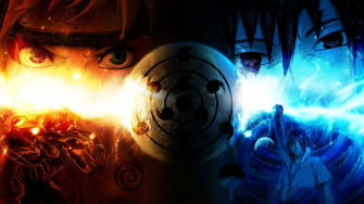 Naruto Vs Sasuke HD Wallpaper